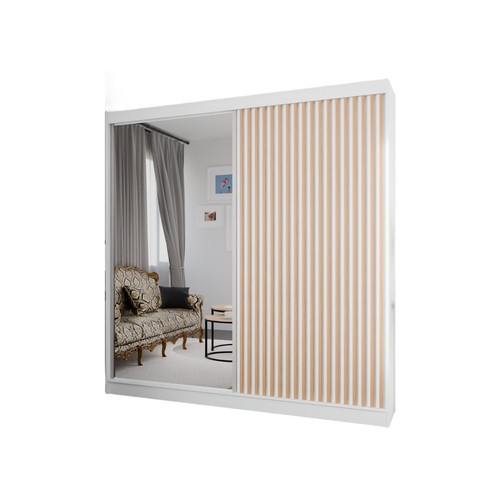 Armoire lili lamelles 200 - armoire,